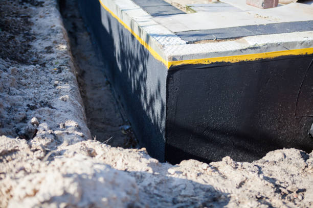Residential Wet Basement Repair installation at a Springboro, OH home by SJ Waterproofing Pros