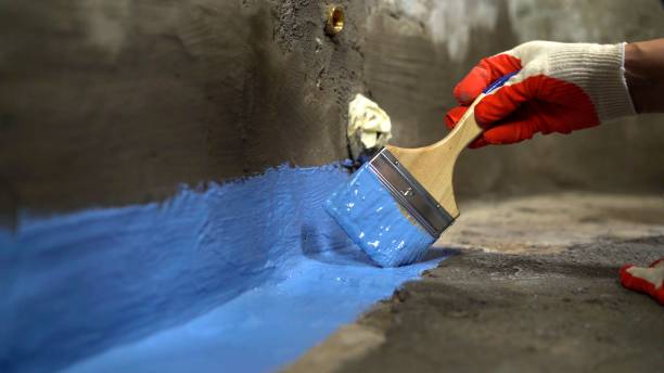 Commercial Wet Basement Repair project at a Springboro, OH business property by SJ Waterproofing Pros